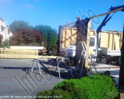 Janvier Constructions Bois - Trégastel - Garage à bateau, ossature bois